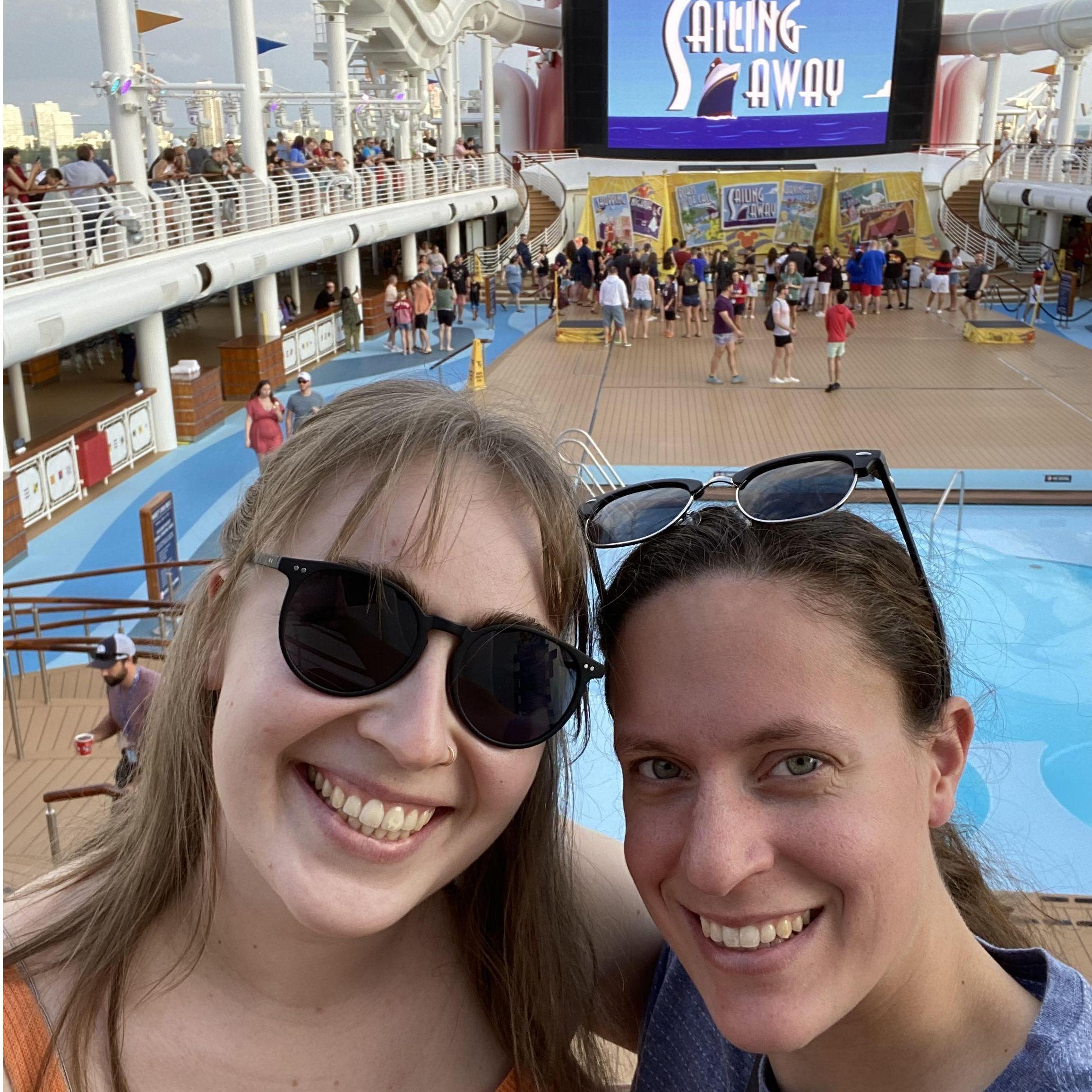 In December of 2022, we went on our first cruise! It was a Disney cruise to Mexico, and we were happy to leave the snow behind and enjoy the warm weather and sandy beaches.