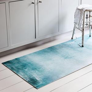 Natural Vinyl Floor Mats (Large Mat, Carrara)