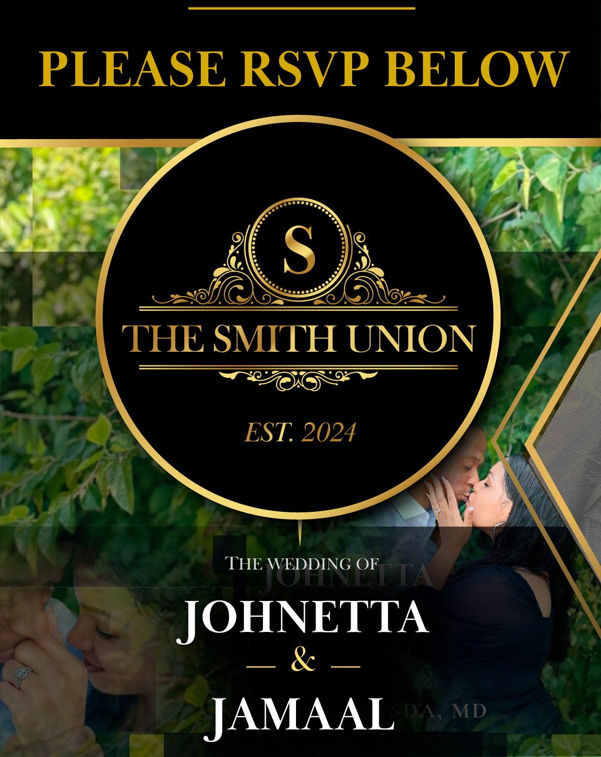 The Wedding Website of Johnetta Queen and Jamaal Smith