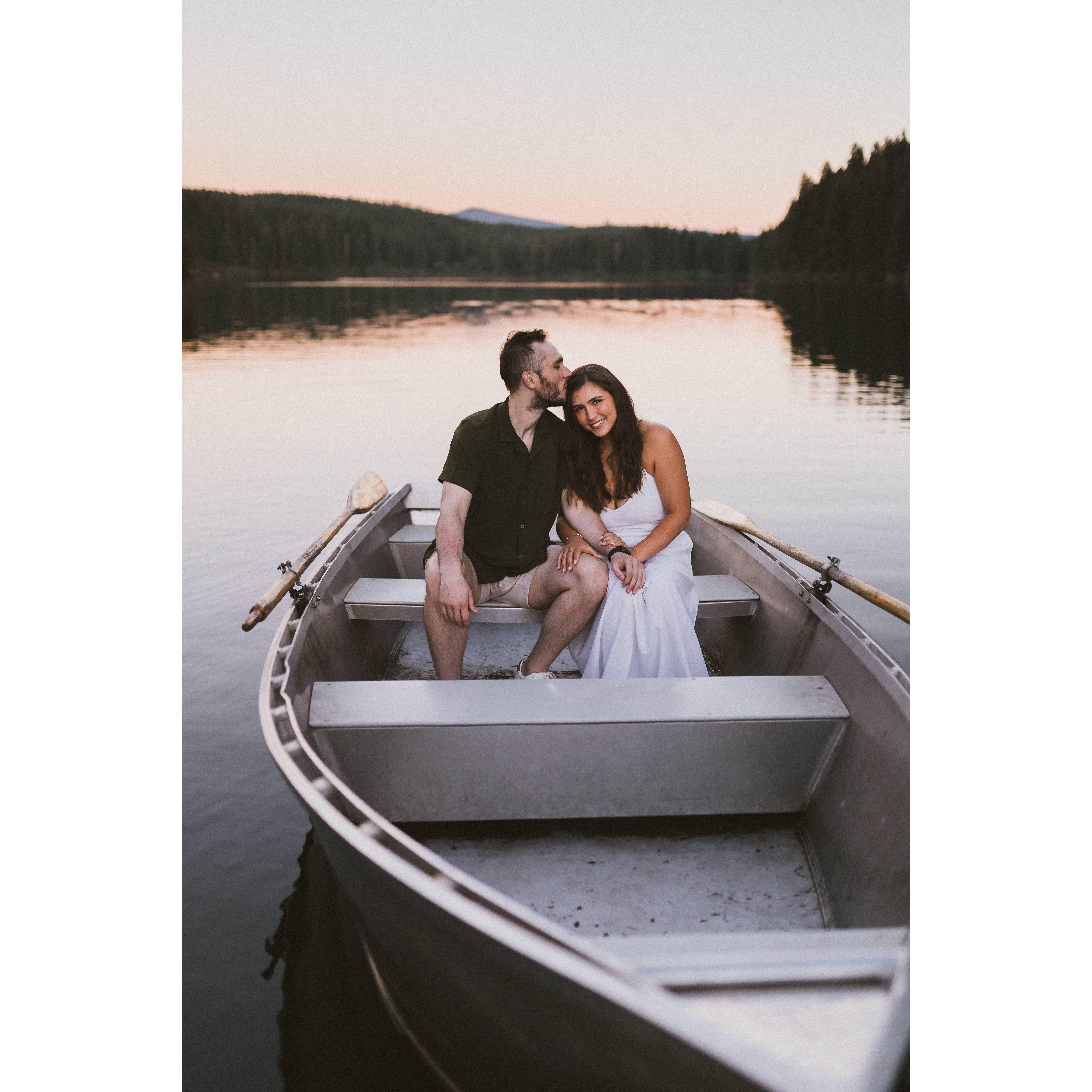 Our engagement shoot with Tony Gambino, just outside of Sisters, Oregon!