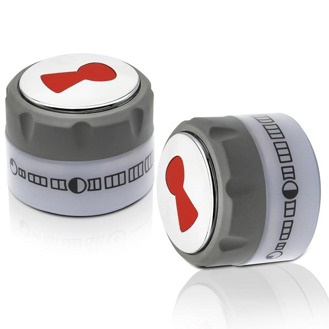 DEEKOOL Upgraded 91538 Lighted Control Knobs Compatible with Weber Summit 400/600 Grills Manufactured 2012 Years and Later, Fit for E-470/670 S-460/470/660/670 etc., 2 Pack