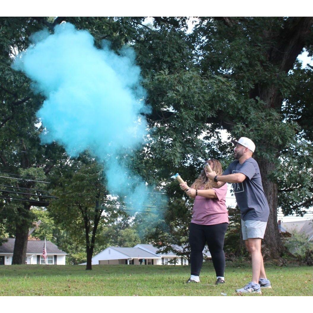 Sharing the joy of our baby boy with our families for the first time!