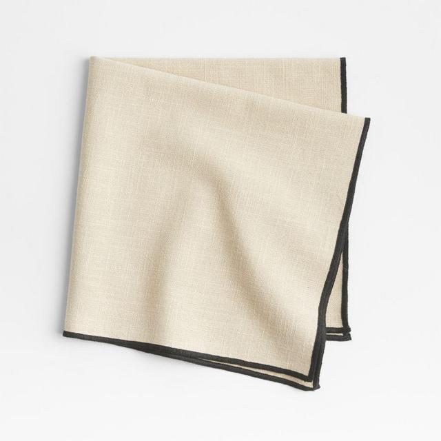 Mercer Merrow-Stitch Warm Natural Organic Cotton Napkin