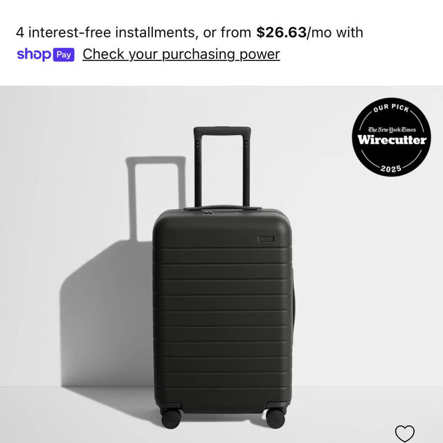 The Bigger Carry-On Jet Black