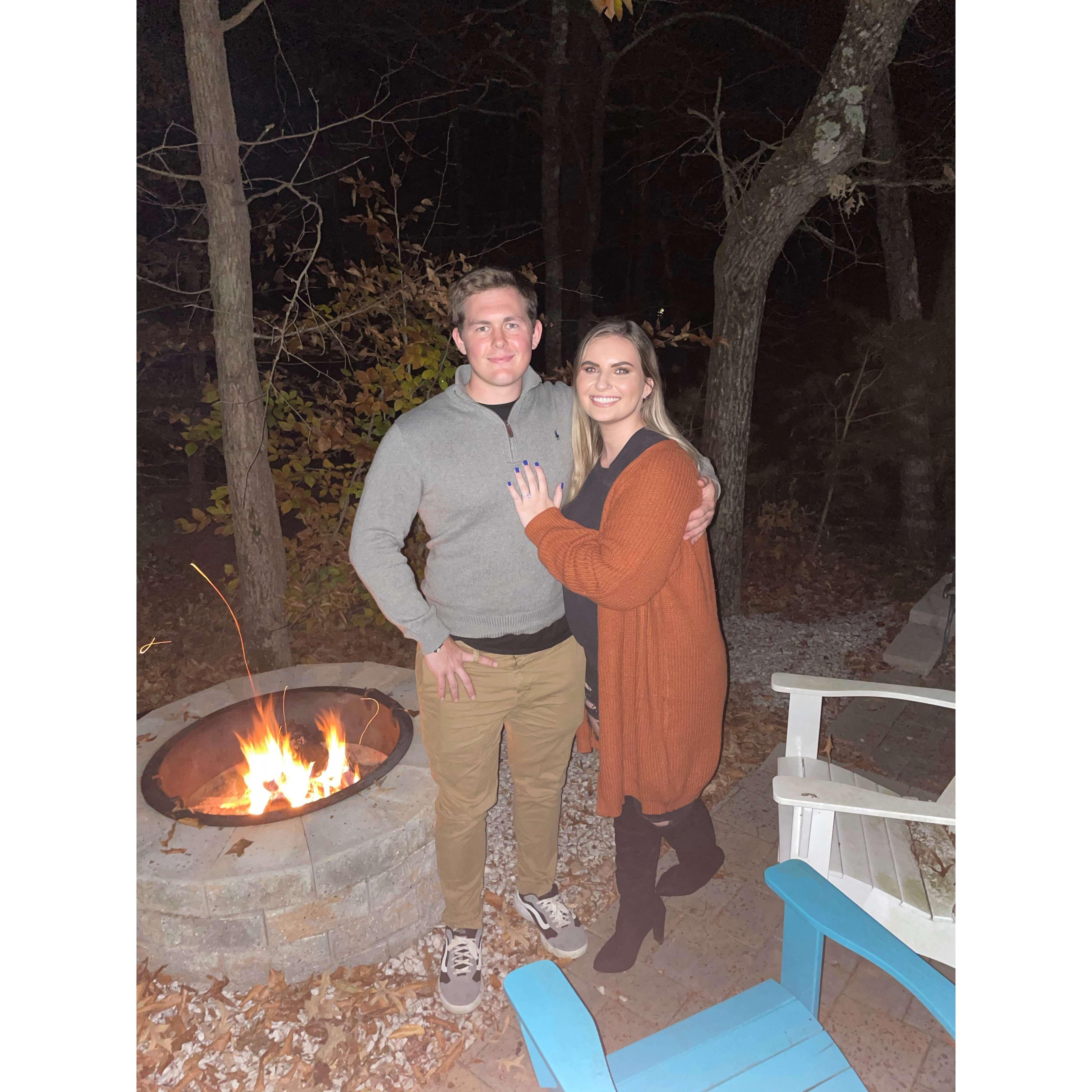 After he proposed