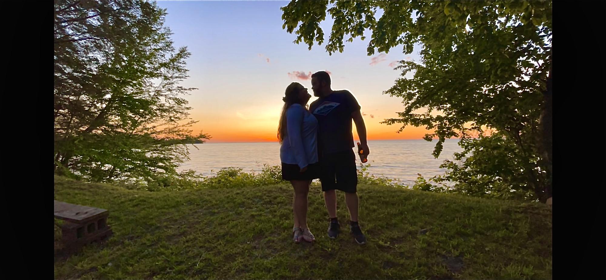 Sunset in Ontario New York. Glenn and his family have a lake house there. We love to visit as much as we can.