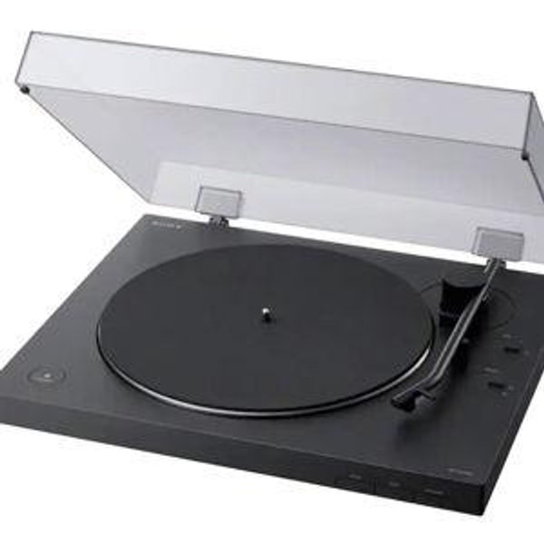 Sony - Bluetooth Stereo Turntable - Black