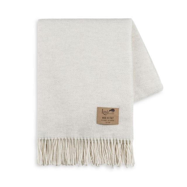 Lands Downunder Juno Lambswool Cashmere Throw