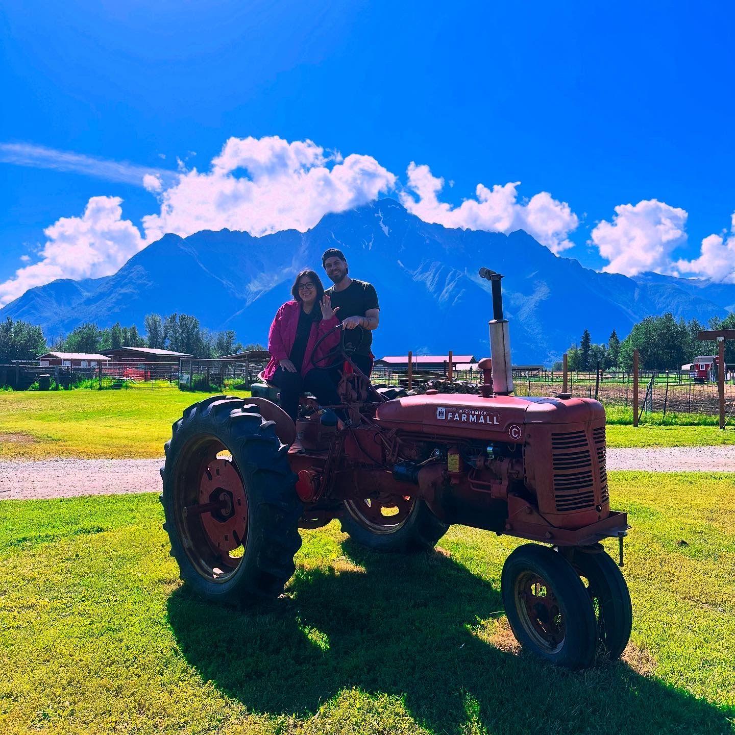 Ride a tractor, save a Reindeer Farm