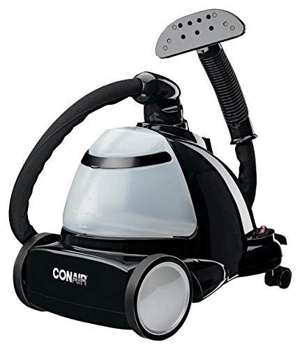 Compact Fabric Steamer in Black