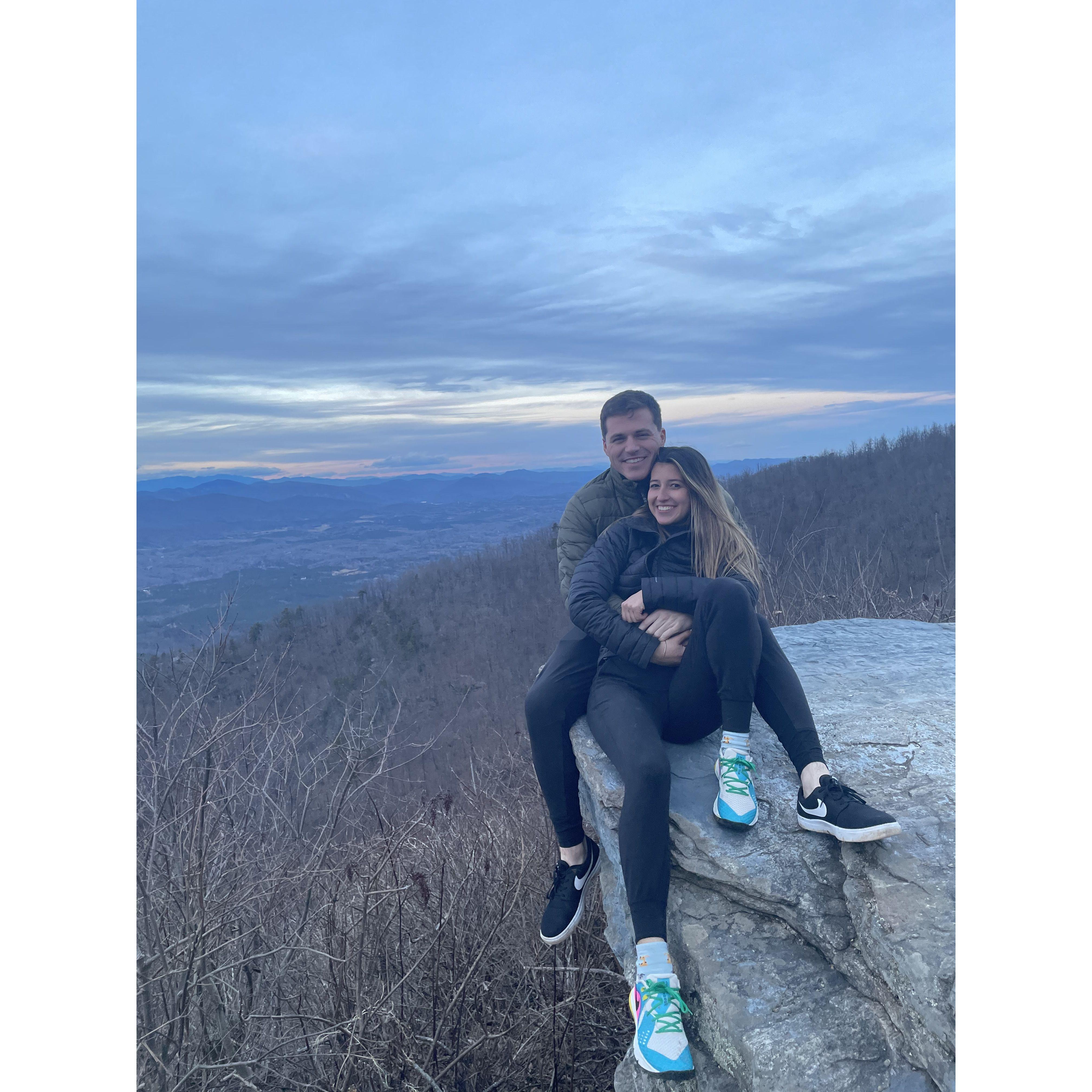 Trip to mountains with friends