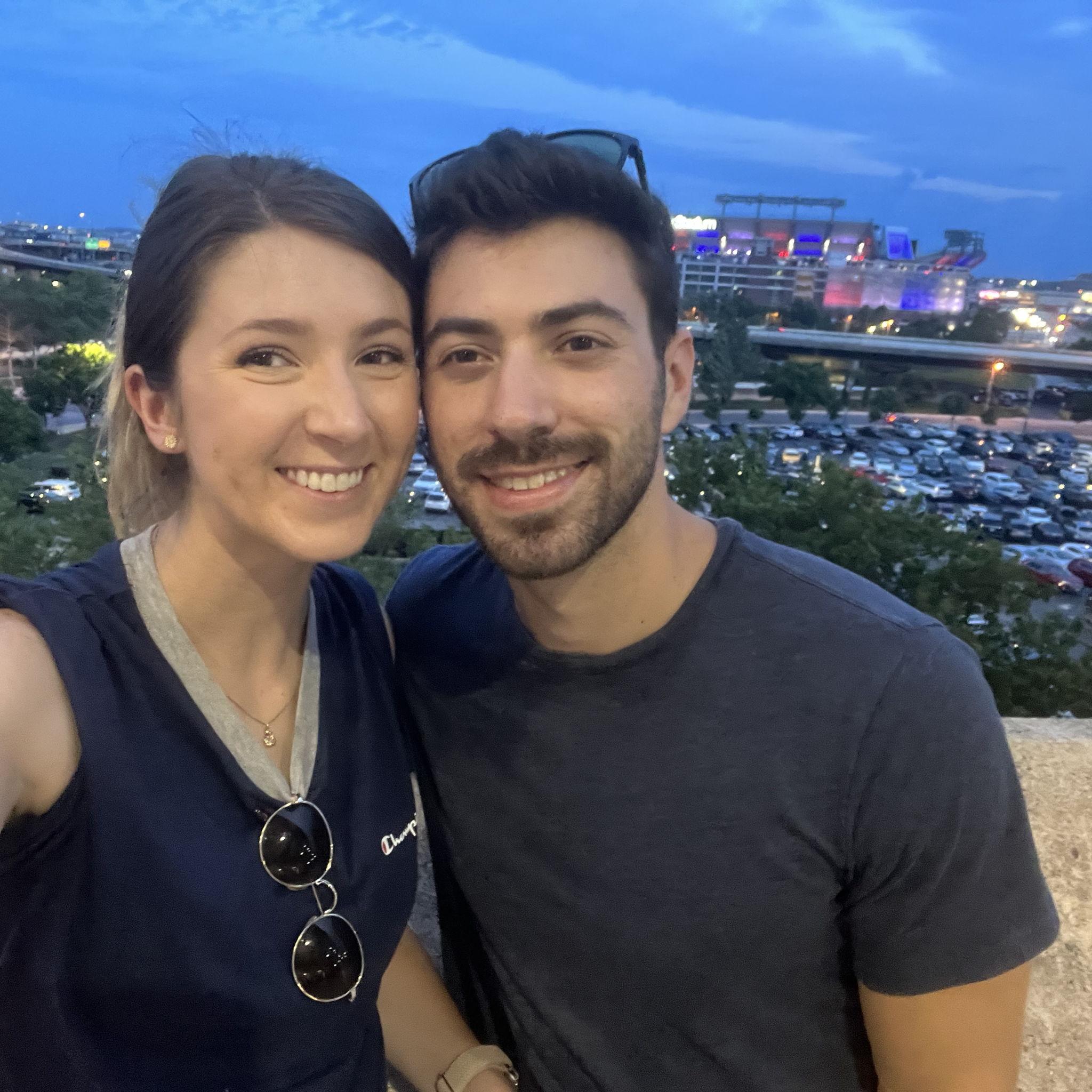 First Yankees game together!