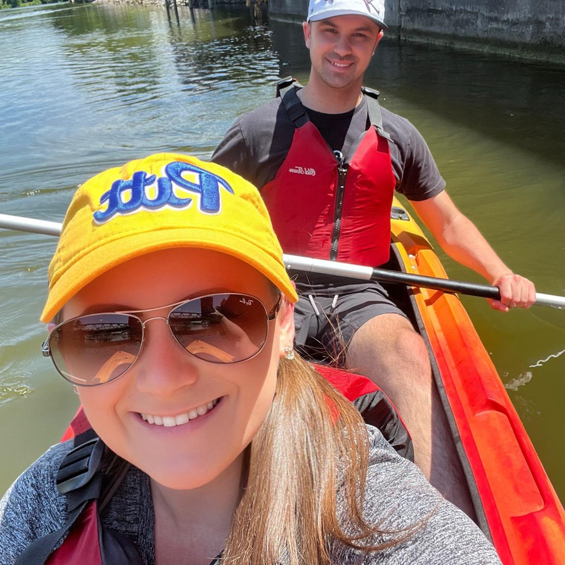 First kayaking adventure