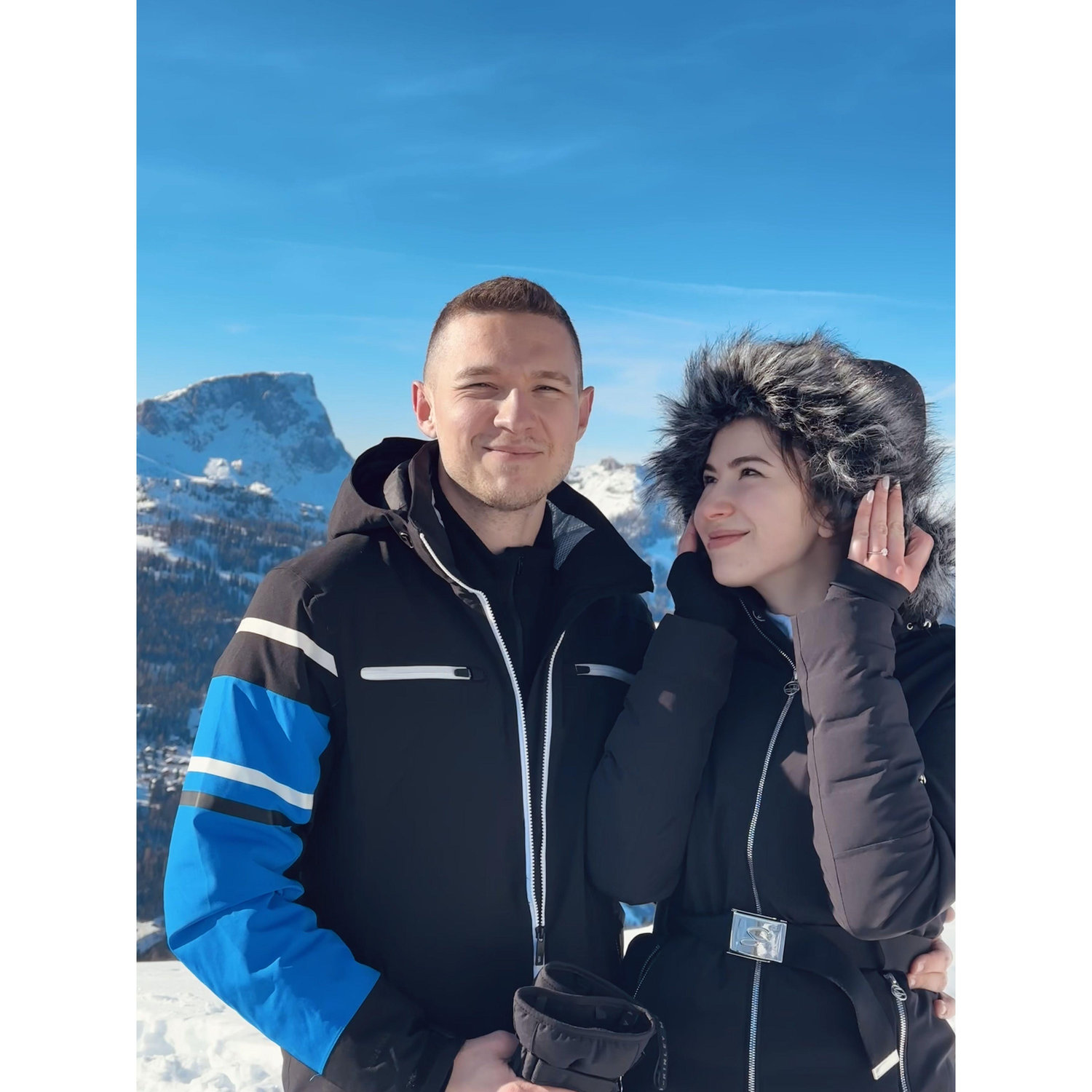 She said yes!