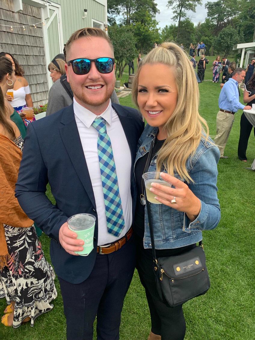 At a friends wedding, September 2019.