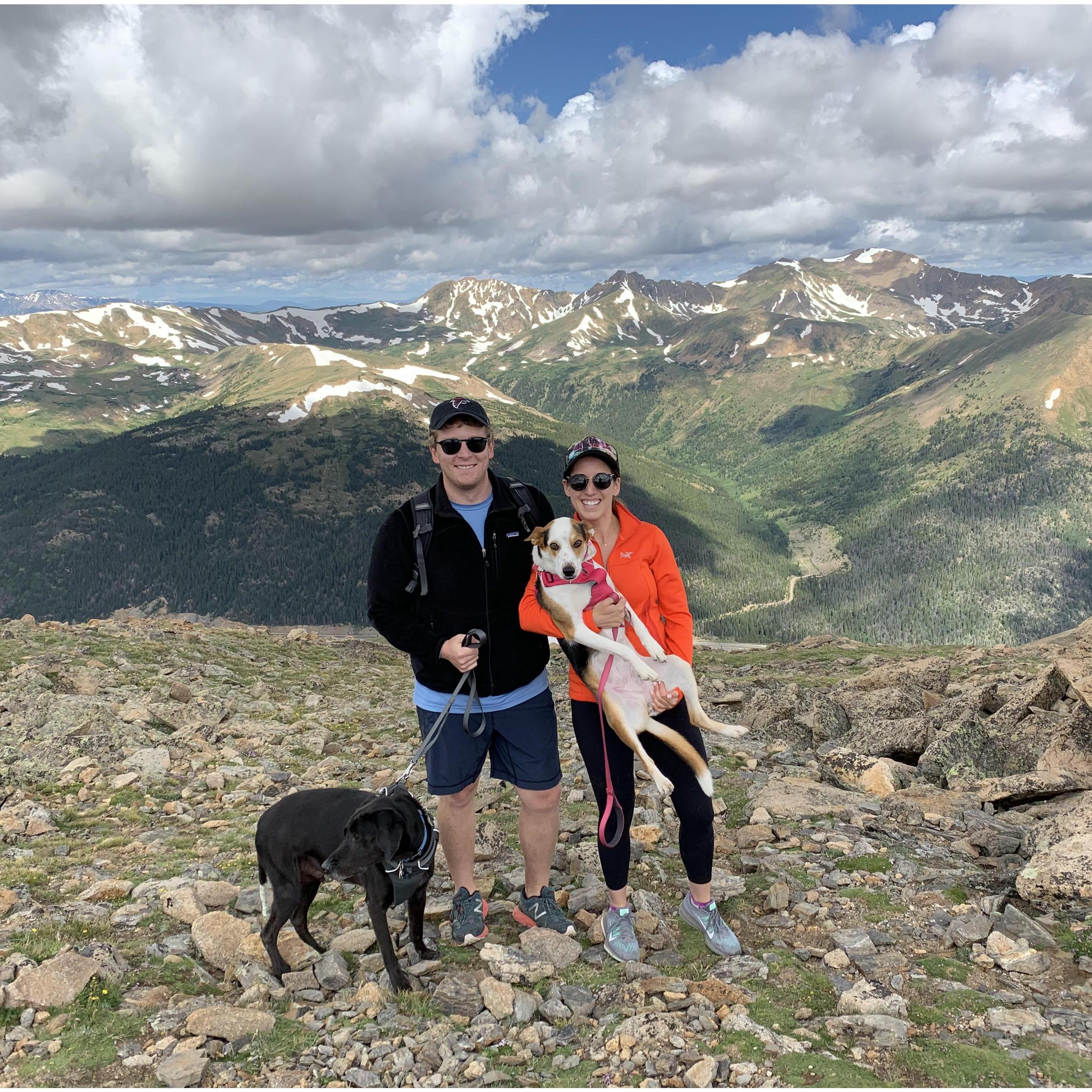 Exploring the mountains
