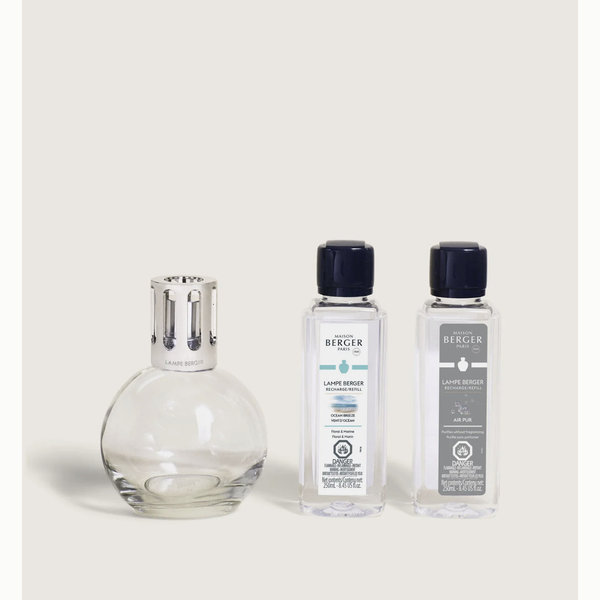 Essential Round Lamp Ritual Starter Kit with Air Pur So Neutral + Ocean Breeze