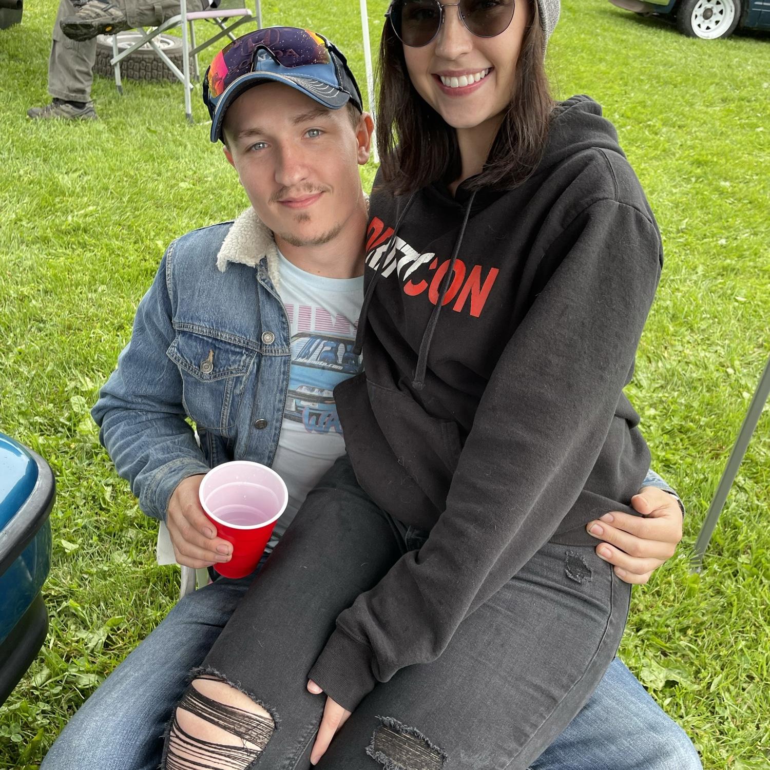 Mark and Maddi at Honda Fest