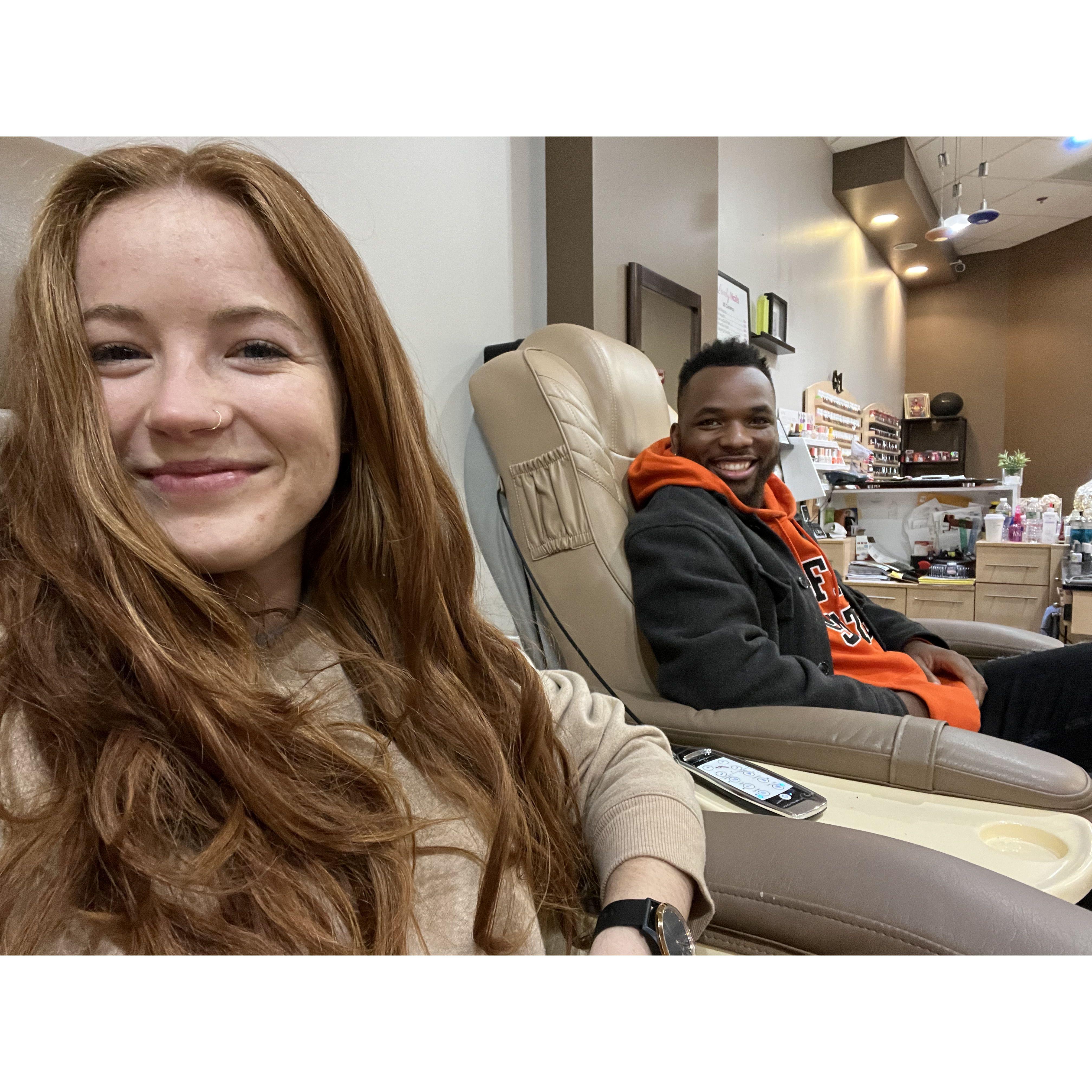 Love a mani-pedi day