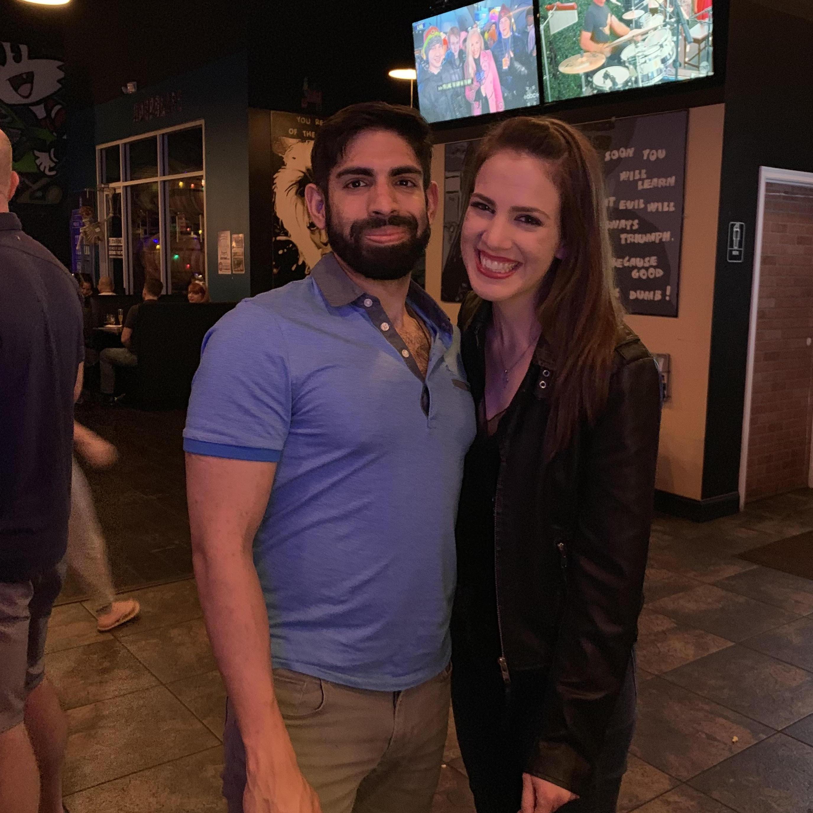 New Year's Eve in Orlando with our friends Kurt and Jessica at Hourglass Brewery!