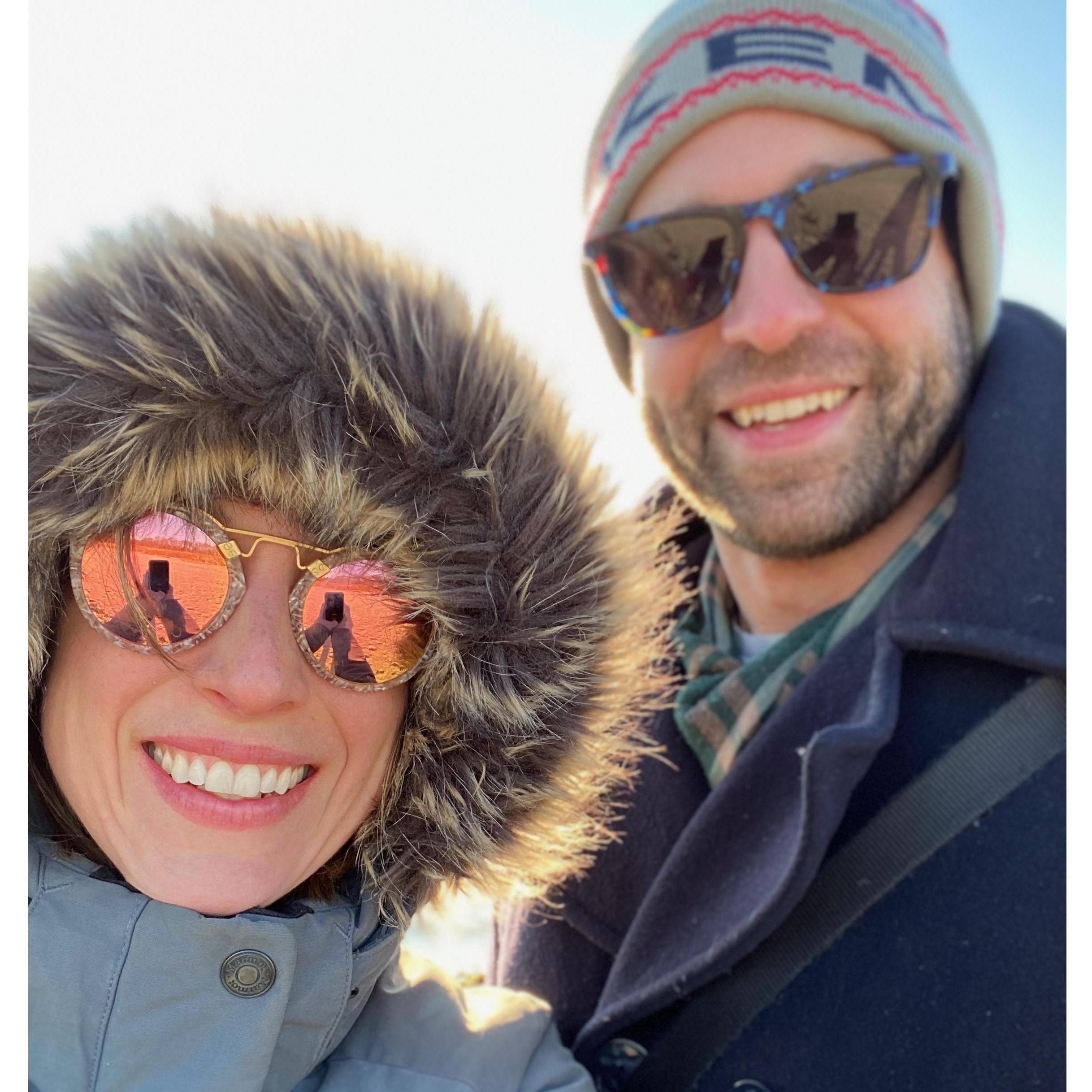 Rhode Island, December 2019- having fun with portrait mode while on a winter RISD beach walk
