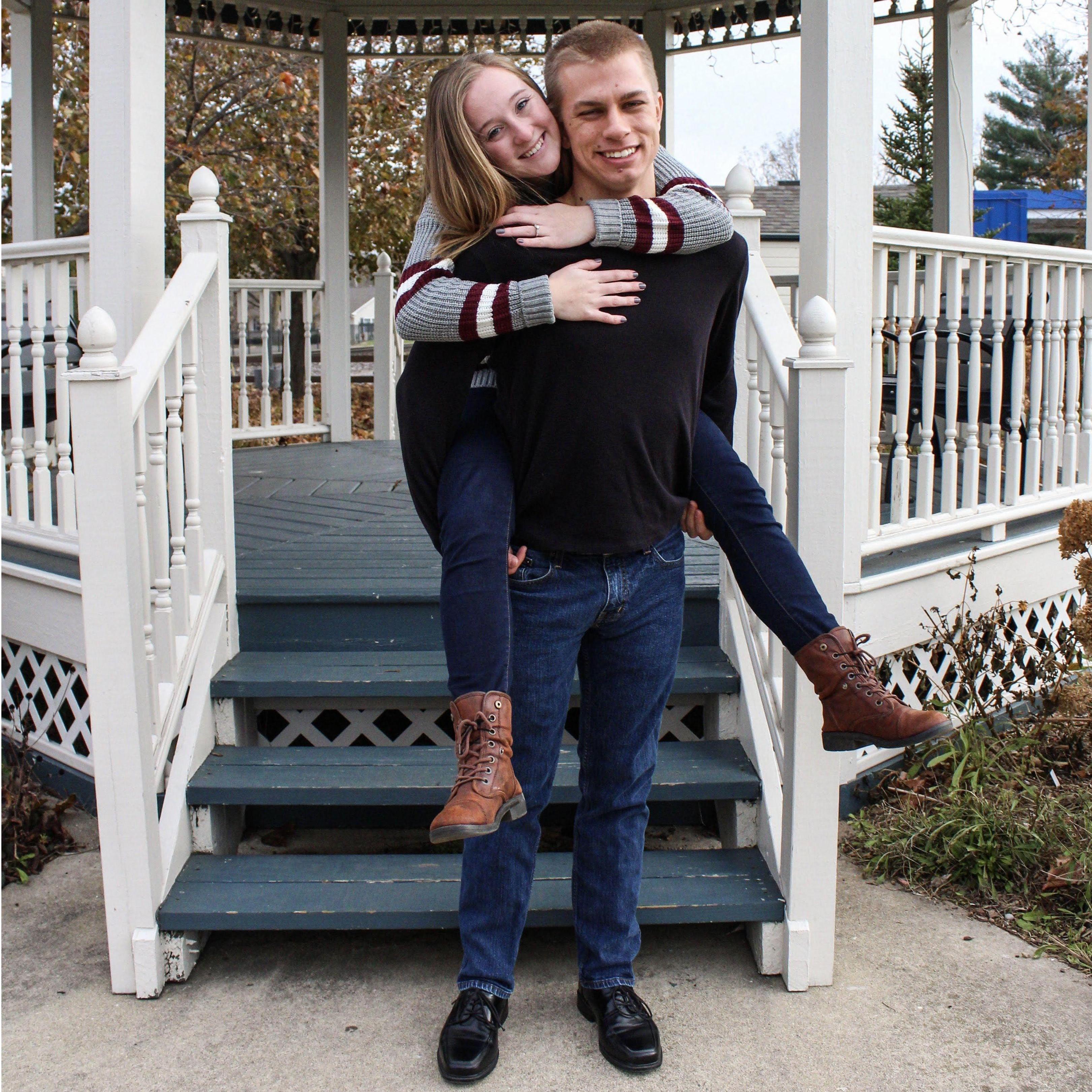 One of many of our engagement pictures!