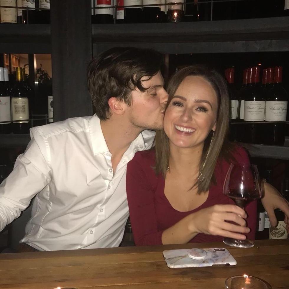 Wine tower dinner at Purple in Seattle 2018