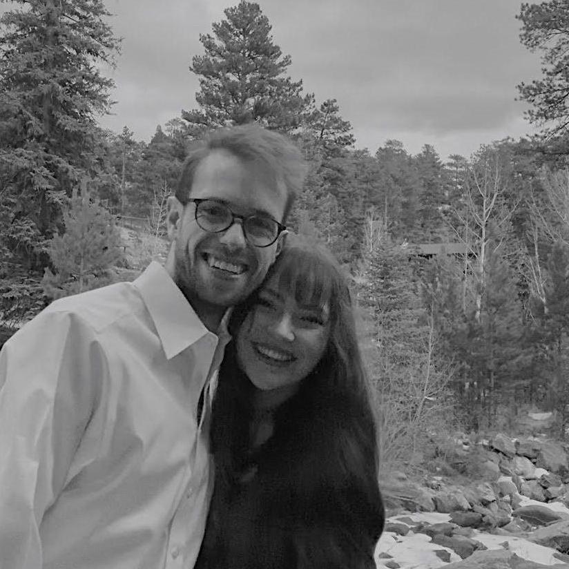 One of our favorite dates after moving in Estes Park, Colorado!
