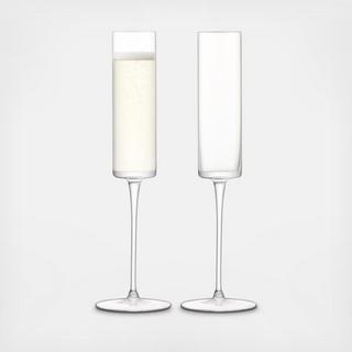 Otis Champagne Flute, Set of 2