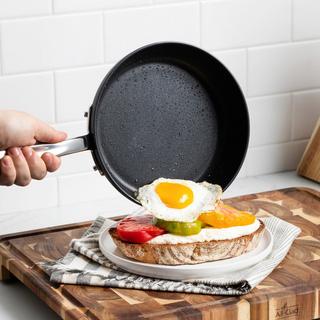 HA1 Expert Hard Anodized Nonstick Fry Pan with Lid