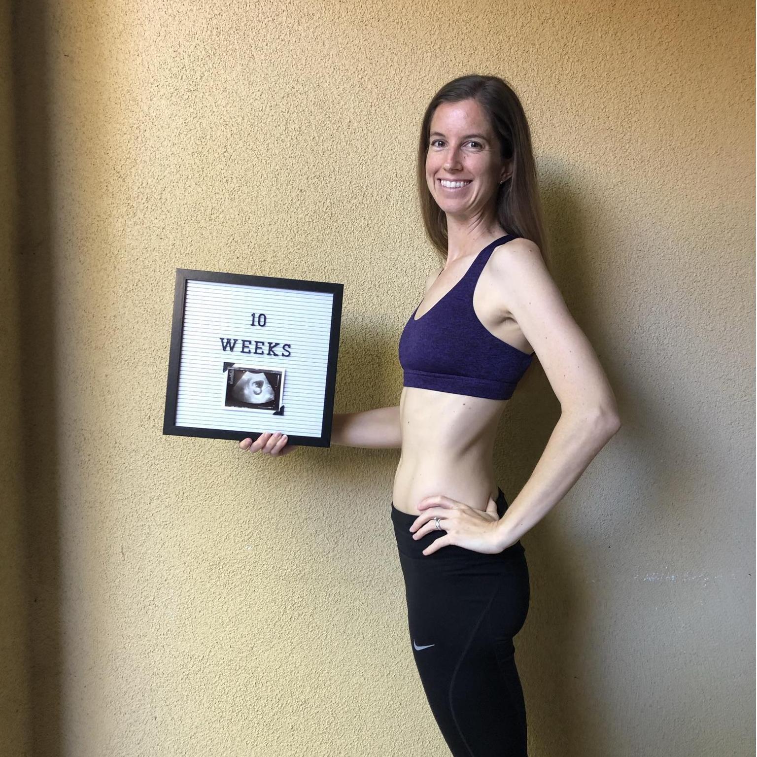 10 Weeks: The little guys is the size of a kumquat!