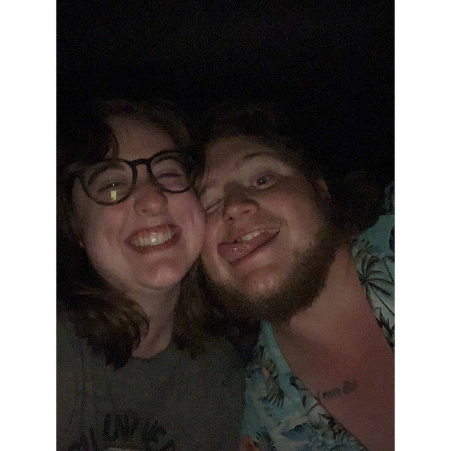 Our first picture together 5/29/23