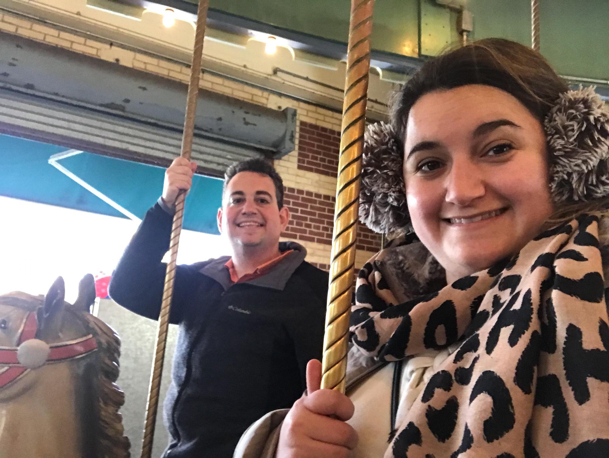 #Carouselfie in Prospect Park