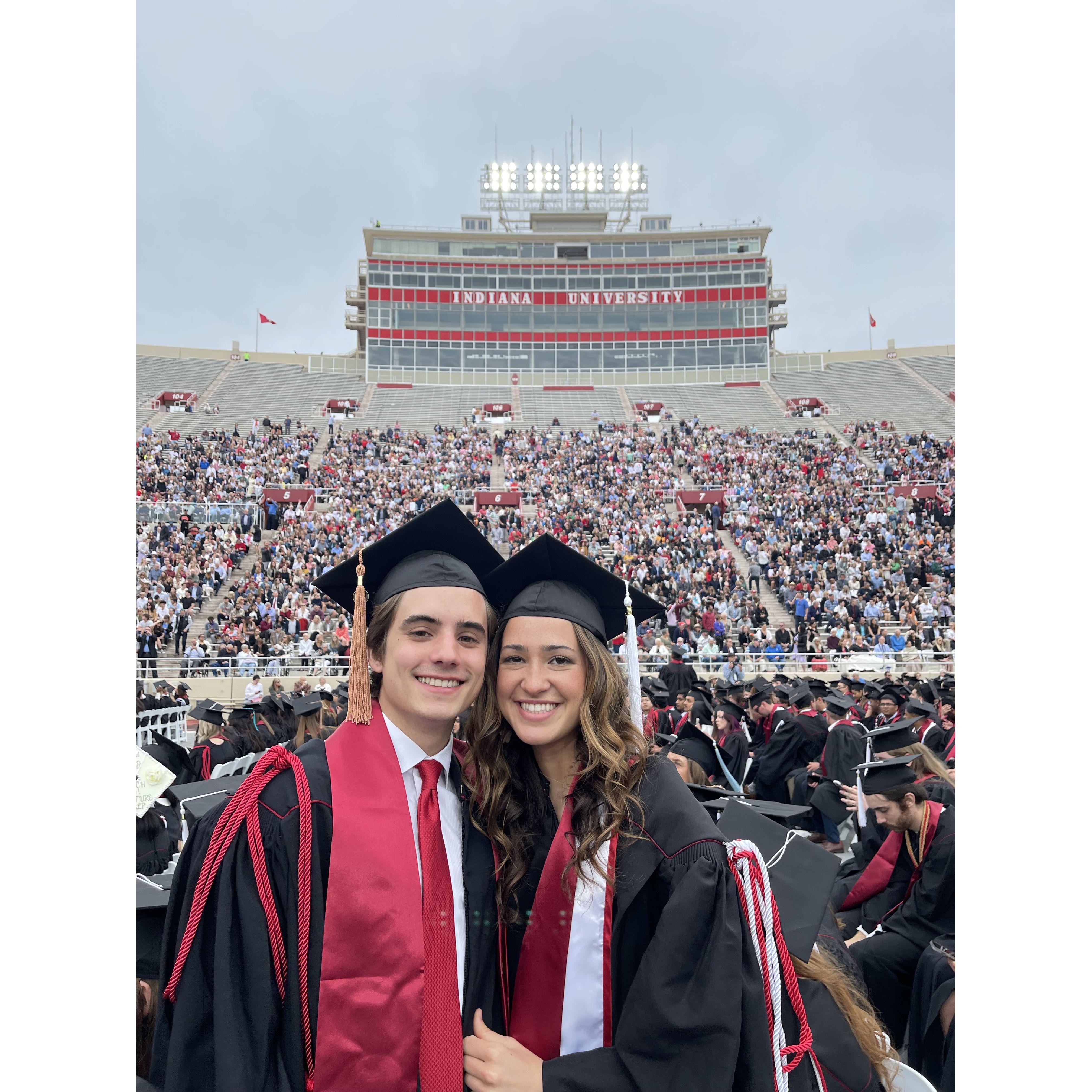 So grateful for the place we met, and so special being able to graduate together!