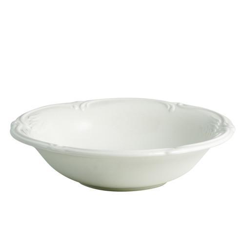Gien Rocaille Blanc S/4 Cereal Bowls