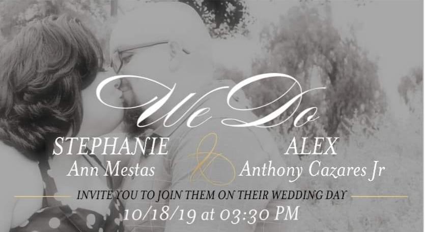The Wedding Website of Stephanie Mestas and Alex Cazares