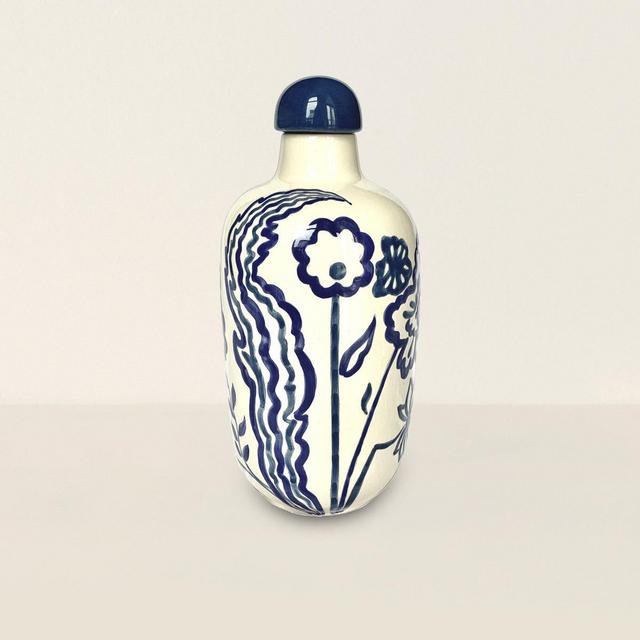 Ceramic Vase Indigo