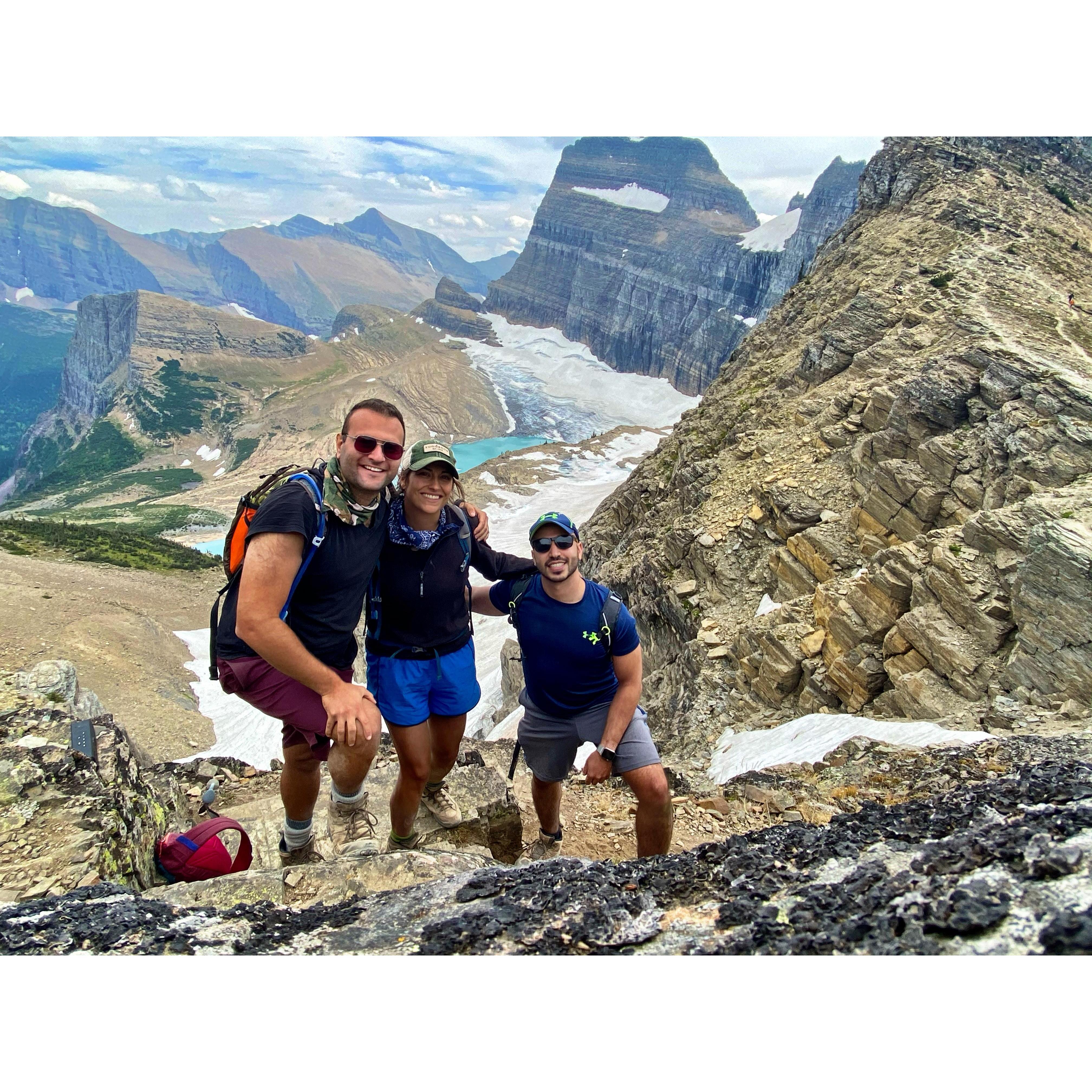 Then, off to Montana to explore Glacier National Park!  Thanks for visiting us, Milad =)