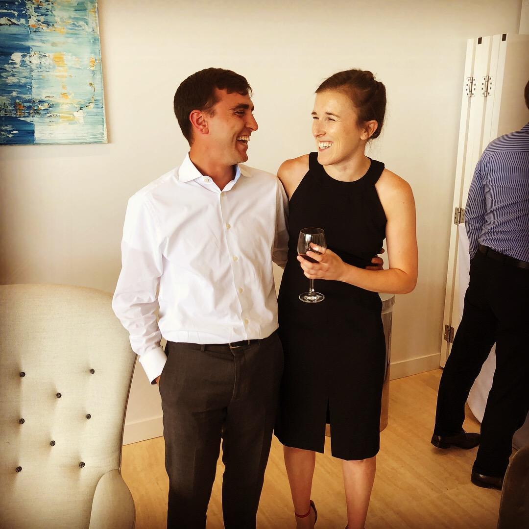 A surprise visit for Jimmy's last day at Tishman Speyer before Grad School