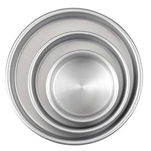 Aluminum Round Cake Pans, 3-Piece Set with 8-Inch, 6-Inch and 4-Inch Cake Pans