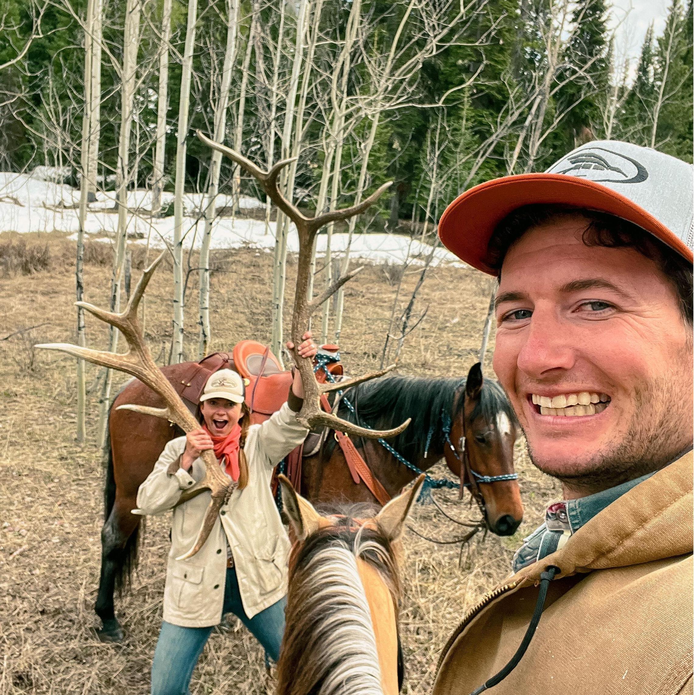 Fun Fact: Antler shed hunting is one of our favorite things to do together