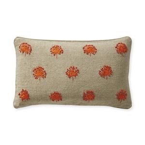 Dandelion Embroidered Pillow Cover