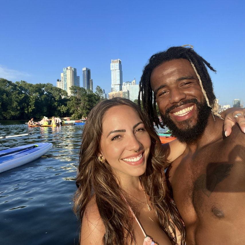 First paddle party on the river