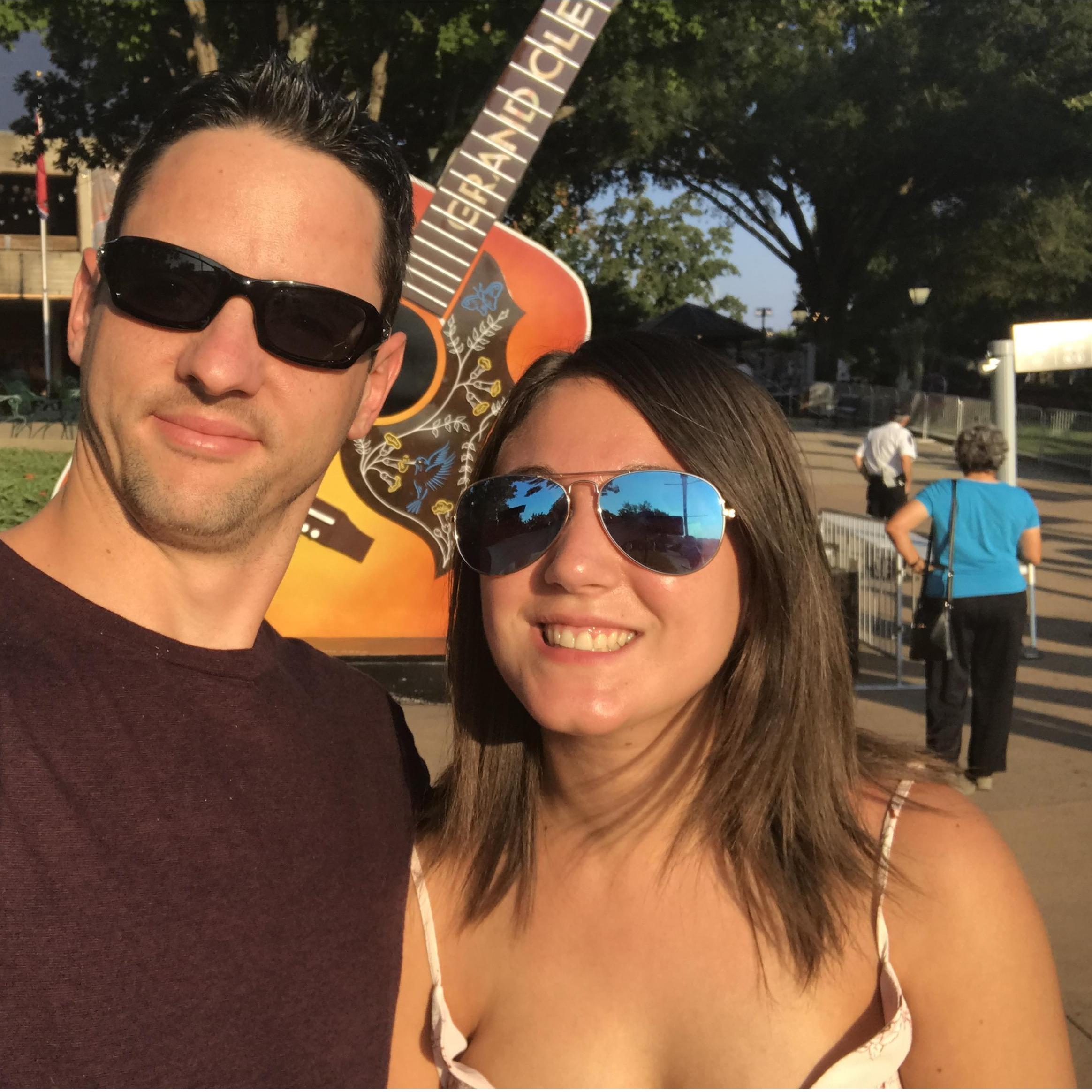 In 2017, we took a trip to Nashville to see Little Big Town perform at the Ryman Auditorium. The next day, we visited the Grand Ole Opry!