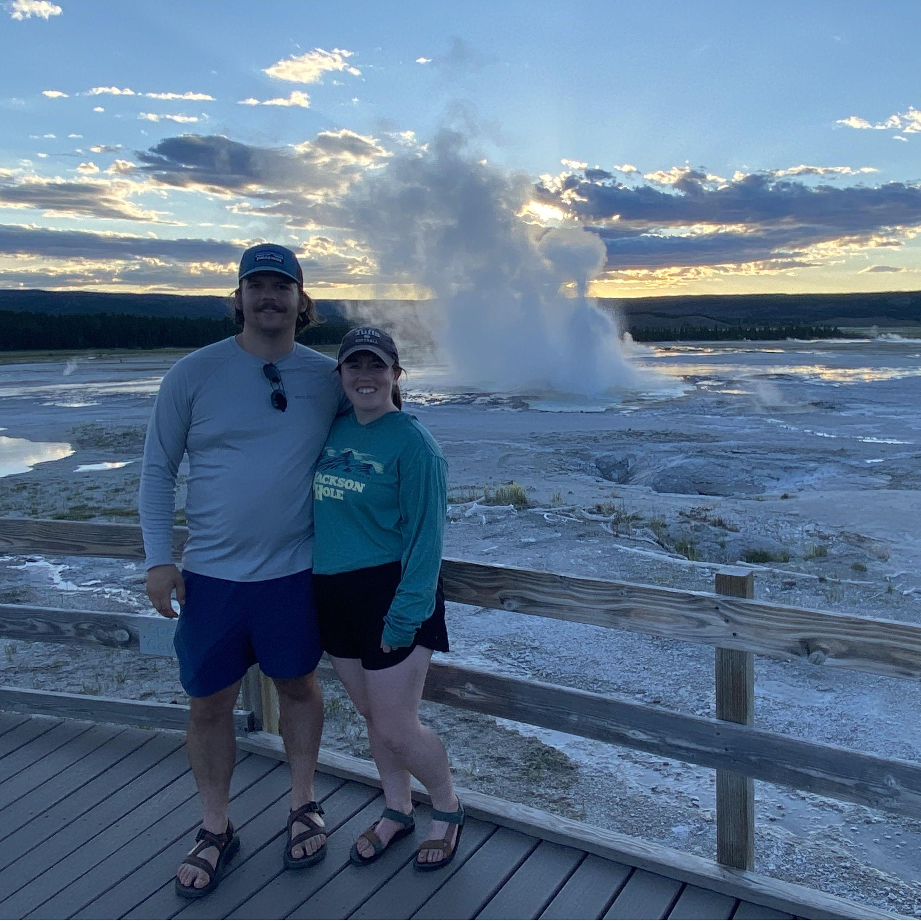 Visiting Yellowstone