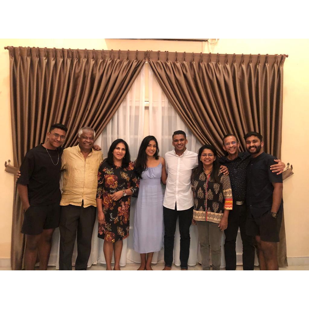 Parents' first meet, December 2020