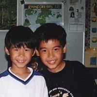 Jason and Chris in 1st grade