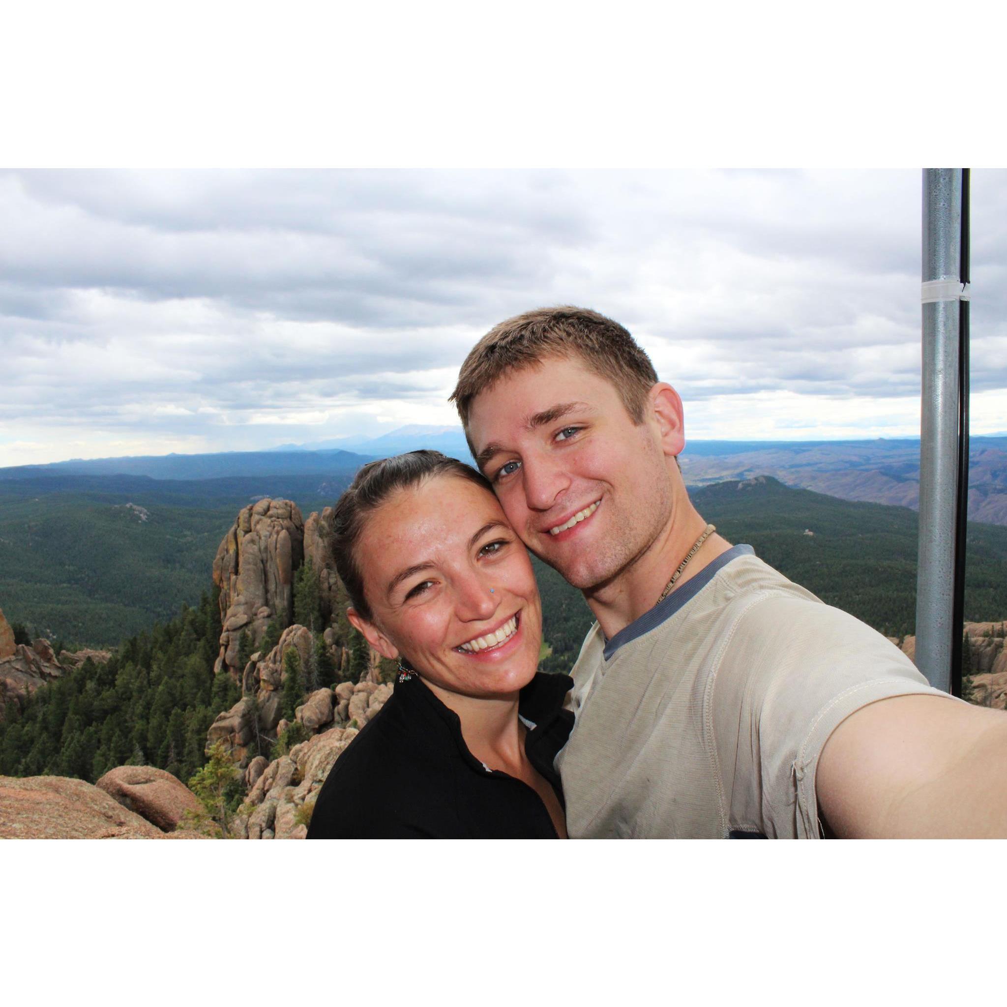 Devils Head Lookout, CO. Elevation 9,748 Ft.