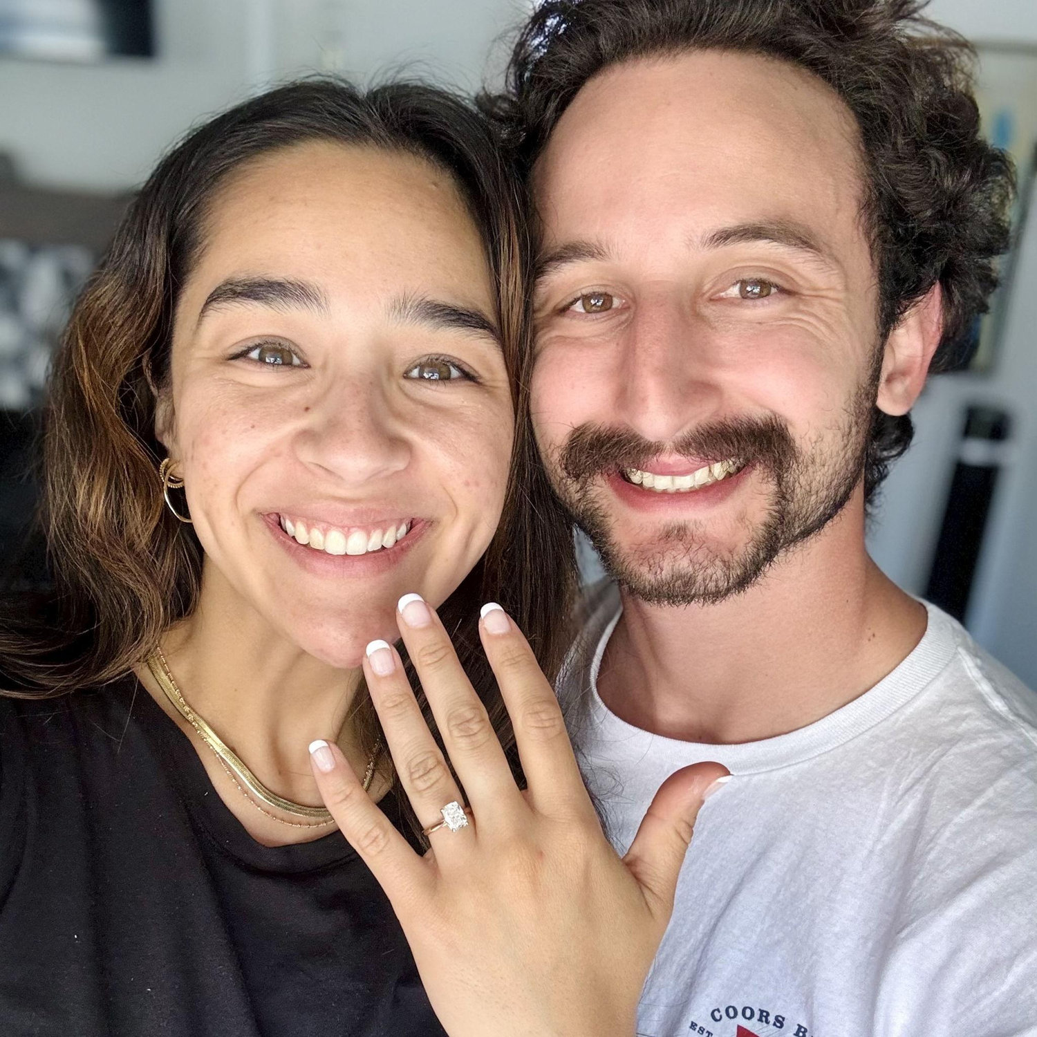 the day we got engaged!