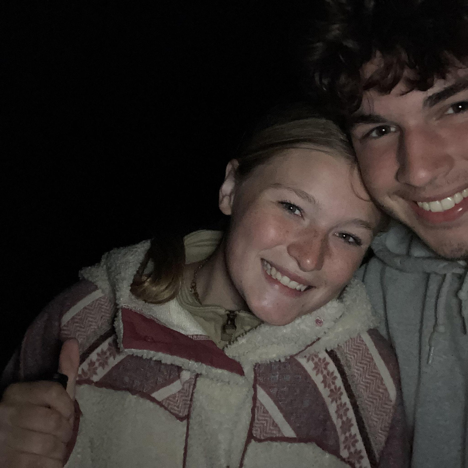 Us on a family camping trip in the U.P.